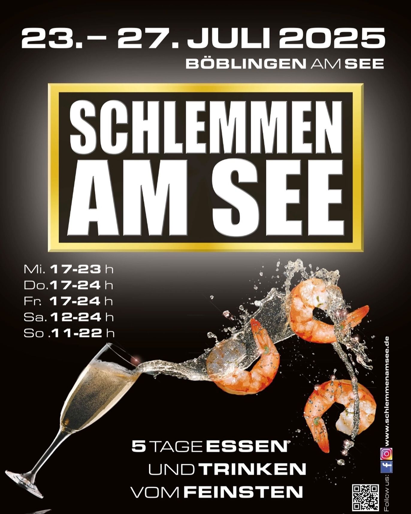 23.-27.Juli 2025 Schlemmen am See