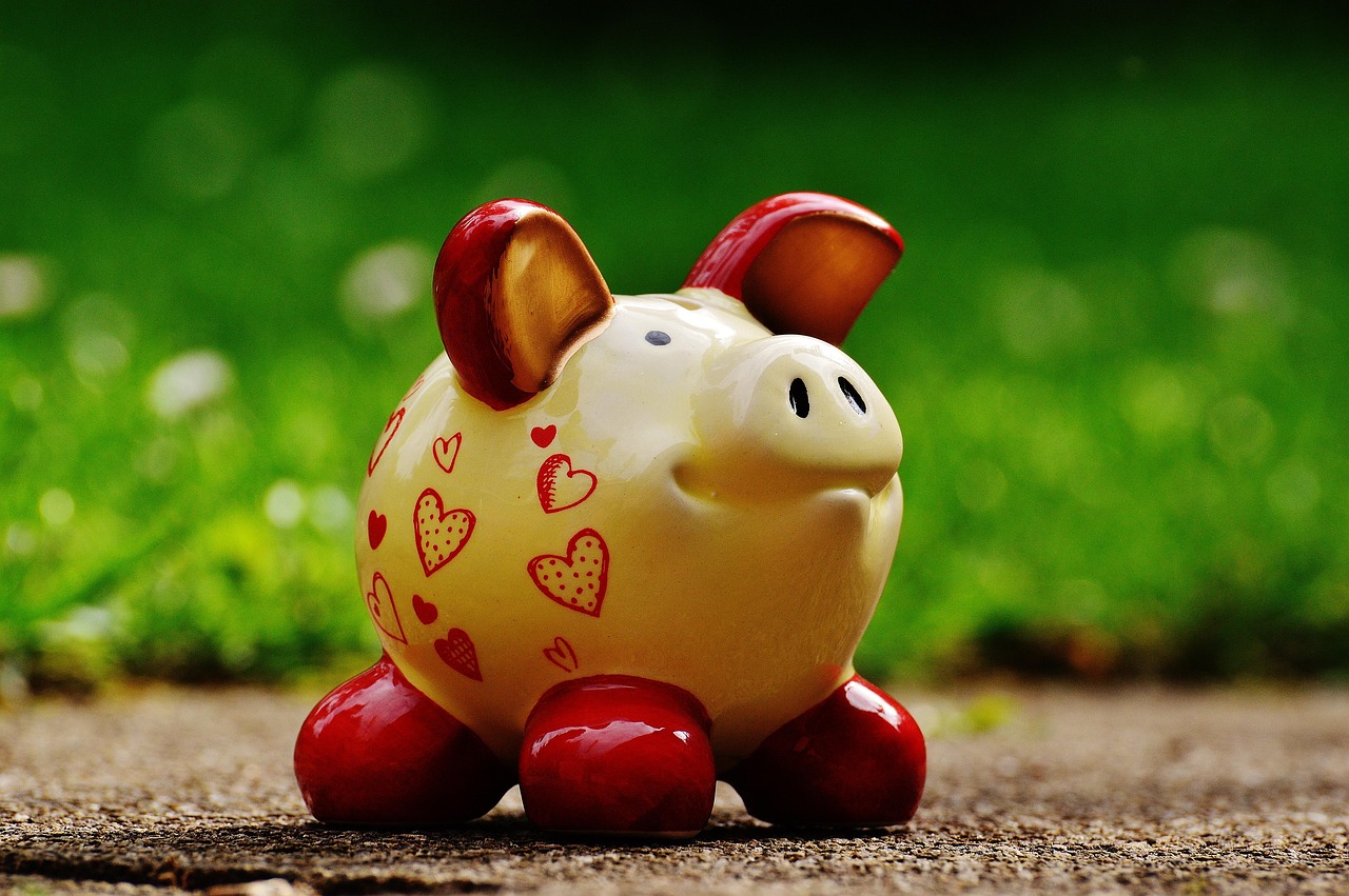 piggy bank, hearts, fun, ceramic, save up, sparkasse, money, piggy, spar slot, coins, banknotes, slot, heart, meadow, piggy bank, piggy bank, piggy bank, piggy bank, piggy bank