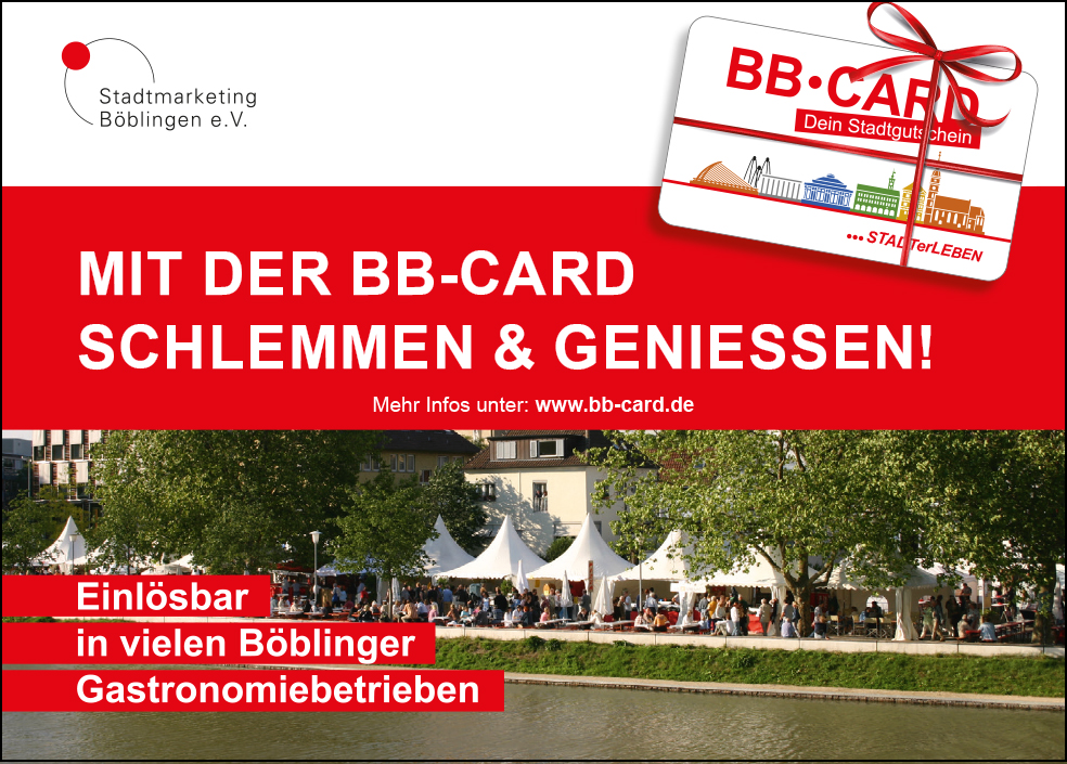 Stadtmarketing Böblingen: BB-Card